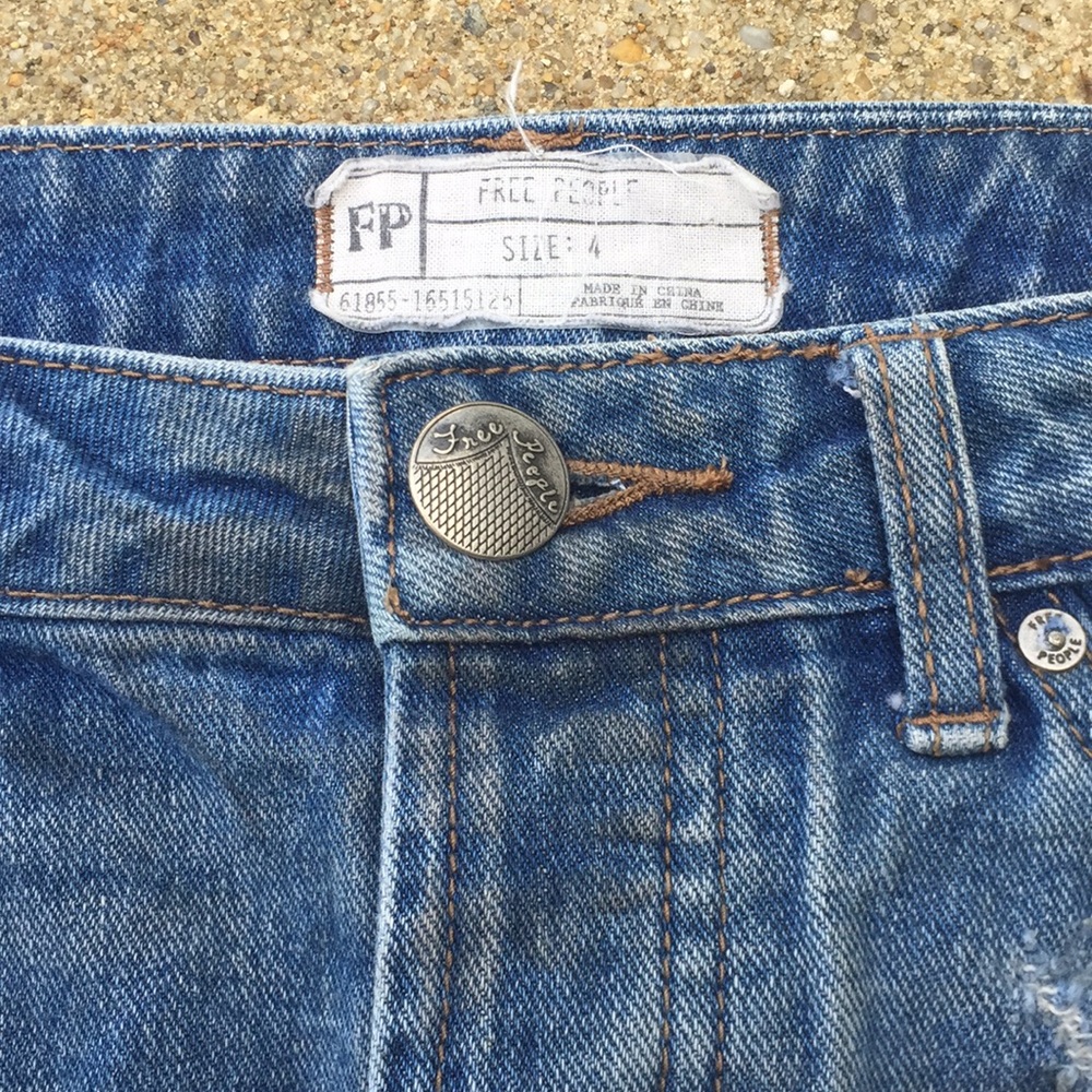 Free People Jean Skirt, Free People, Jean Skirt - Picture 4 of 7